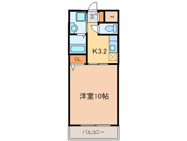 カサグランデ新栄の物件間取画像